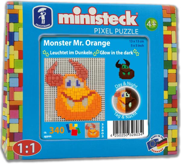 ministeck the ORIGINAL "Glow in the dark" - Monster Mr. Green